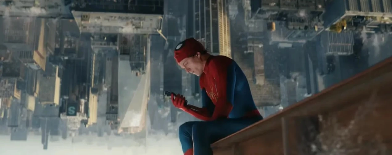 Spider-Man movie still showcasing technology and innovation